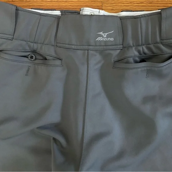 Mizuno Performance Baseball Pants Men’s Medium Gray Sports Pants Athleticwear - Picture 5 of 8